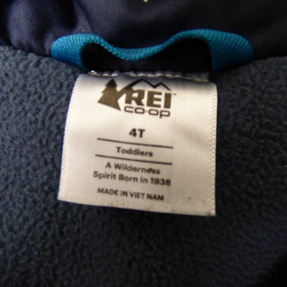 REI Toddler Green Insulated Jacket, Size 4T - Picture 3 of 3